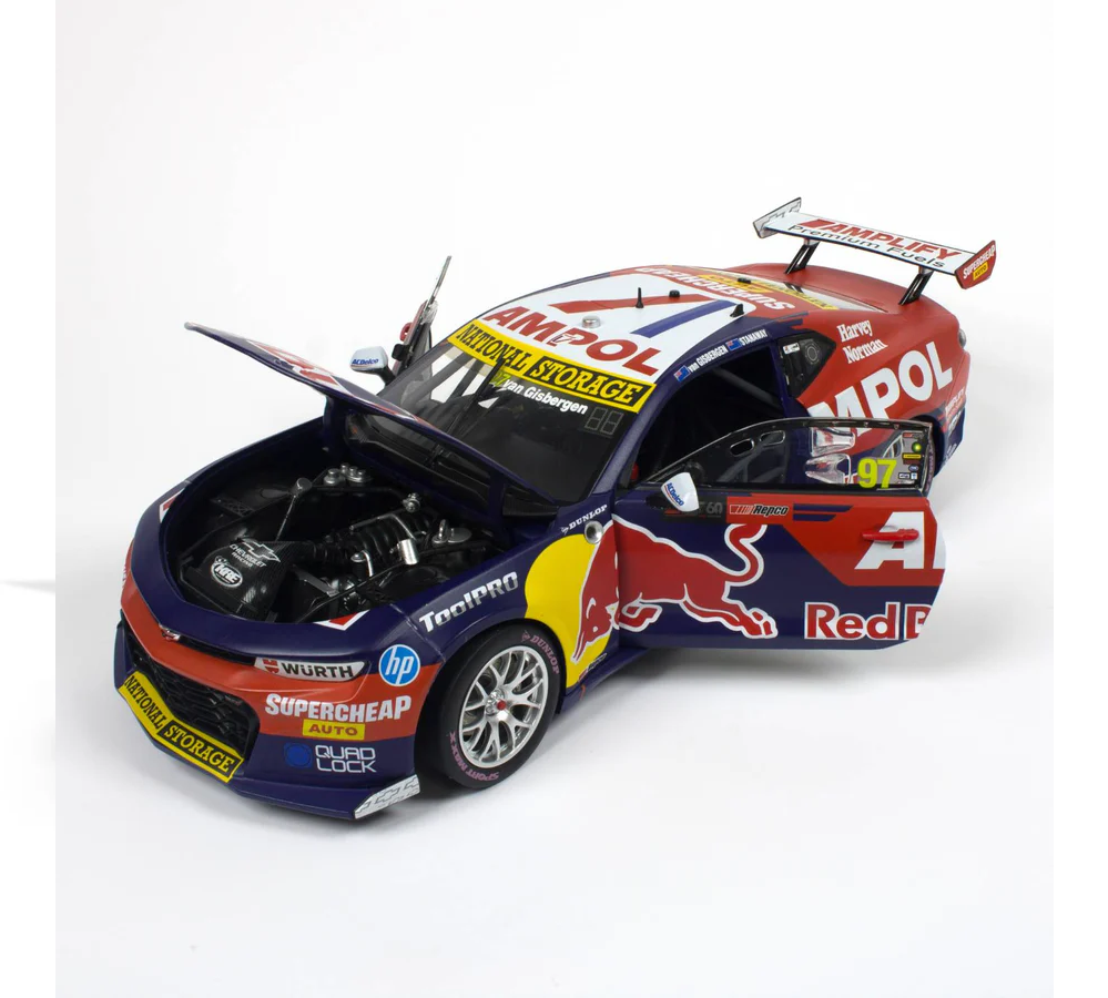 BIANTE 1:18 CHEVROLET CAMARO - RED BULL AMPOL RACING - VAN GISERGEN/STANAWAY #97 - 2023 BATHURST1000 WINNER