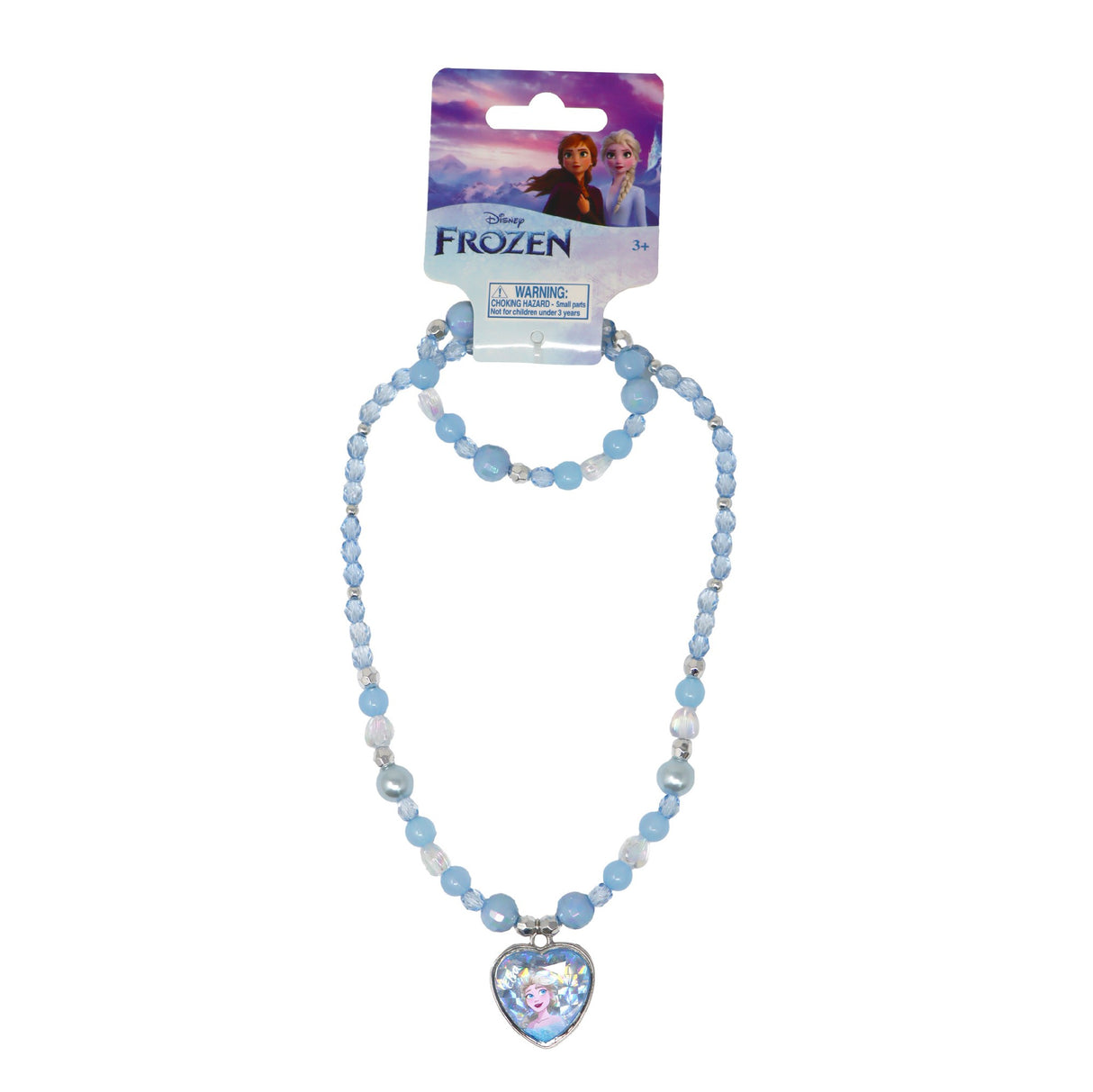 Disney Frozen Elsa Necklace & Bracelet Set