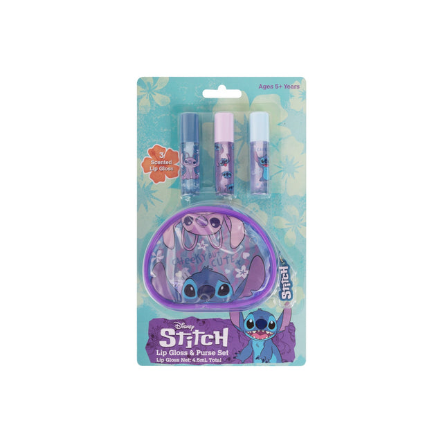Stitch Lipgloss & Purse
