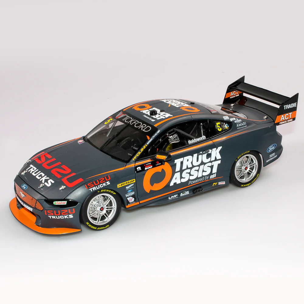 AUTHENTIC 1:18 TRUCK ASSIST RACING #5 FORD MUSTANG GT - 2020 CHAMPIONSHIP SEASON