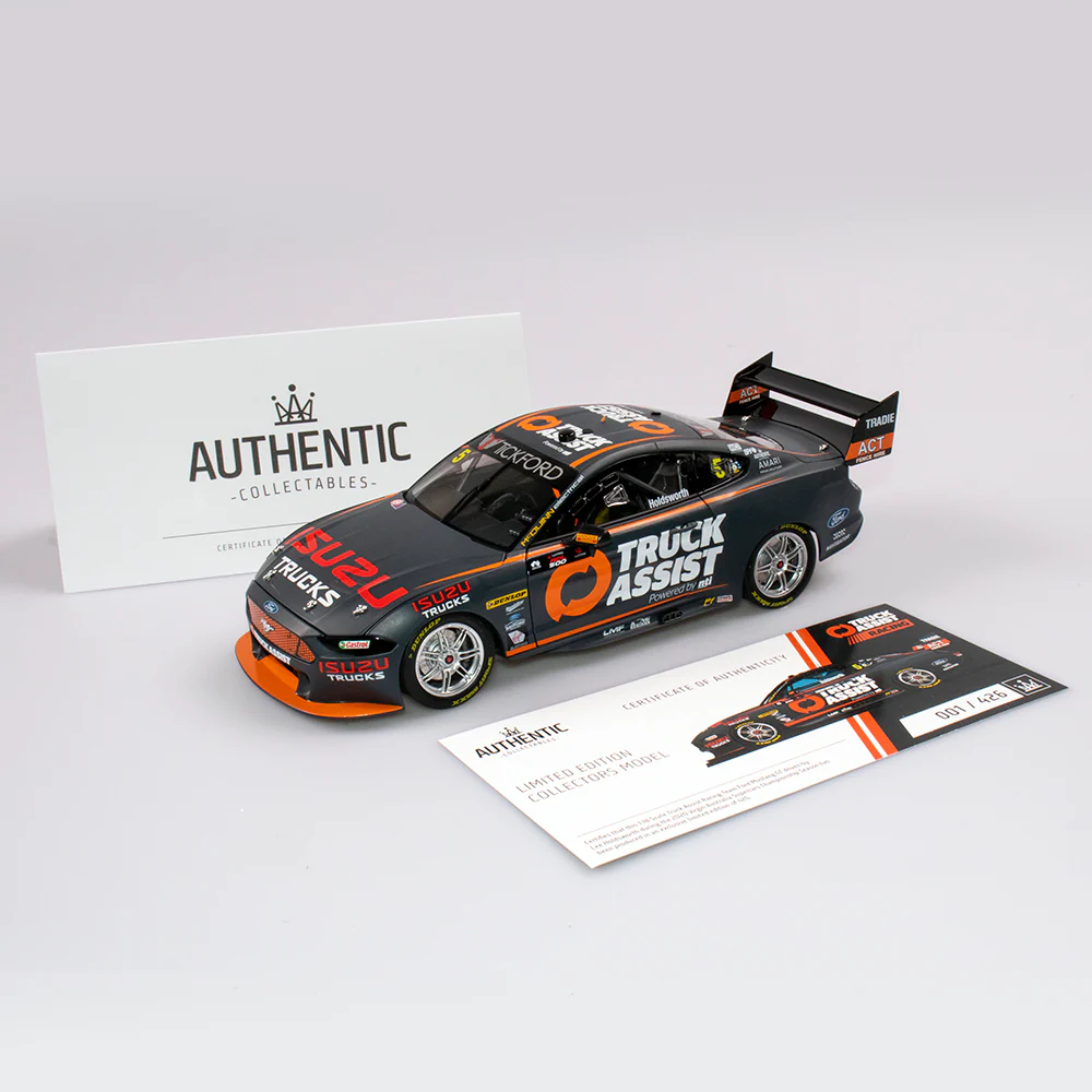 AUTHENTIC 1:18 TRUCK ASSIST RACING #5 FORD MUSTANG GT - 2020 CHAMPIONSHIP SEASON