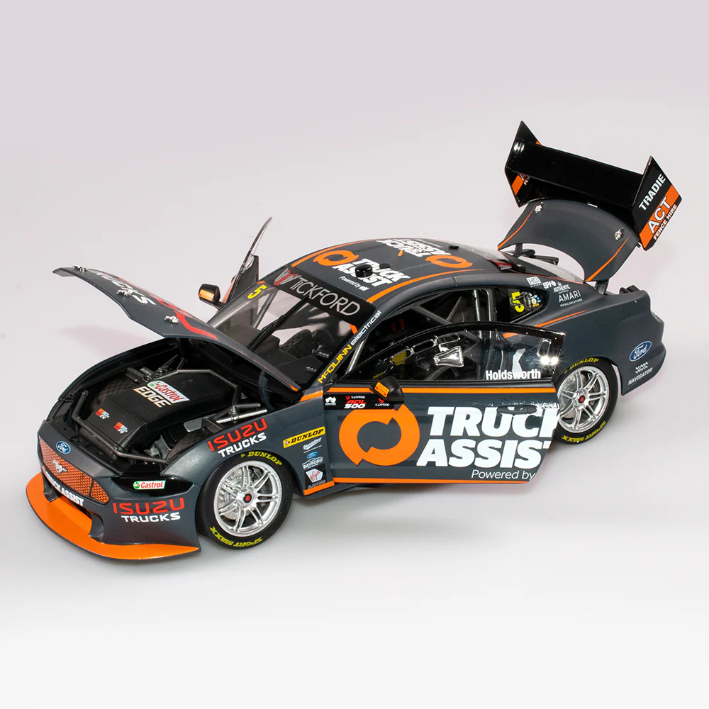 Authentic 1:18 Truck Assist Racing #5 Ford Mustang Gt - 2020 Championship Season