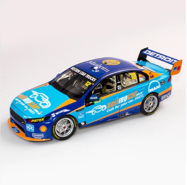 1:18 DJR TEAM PENSKE #12 FORD FGX EA FALCON SUPERCAR - 2016 GOLD COAST 600