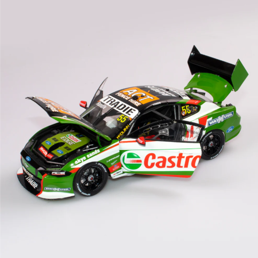 Authentic 1/18 Castrol Racing #55 Ford Mustang Gt '21 Otr Supersprint Thomas Randle