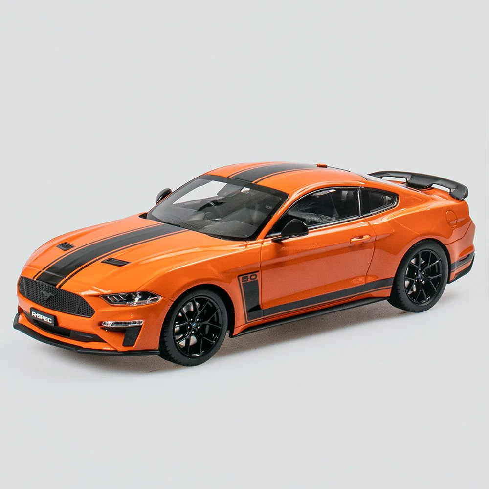AUTHENTIC 1/18 FORD MUSTANG R-SPEC ORANGE