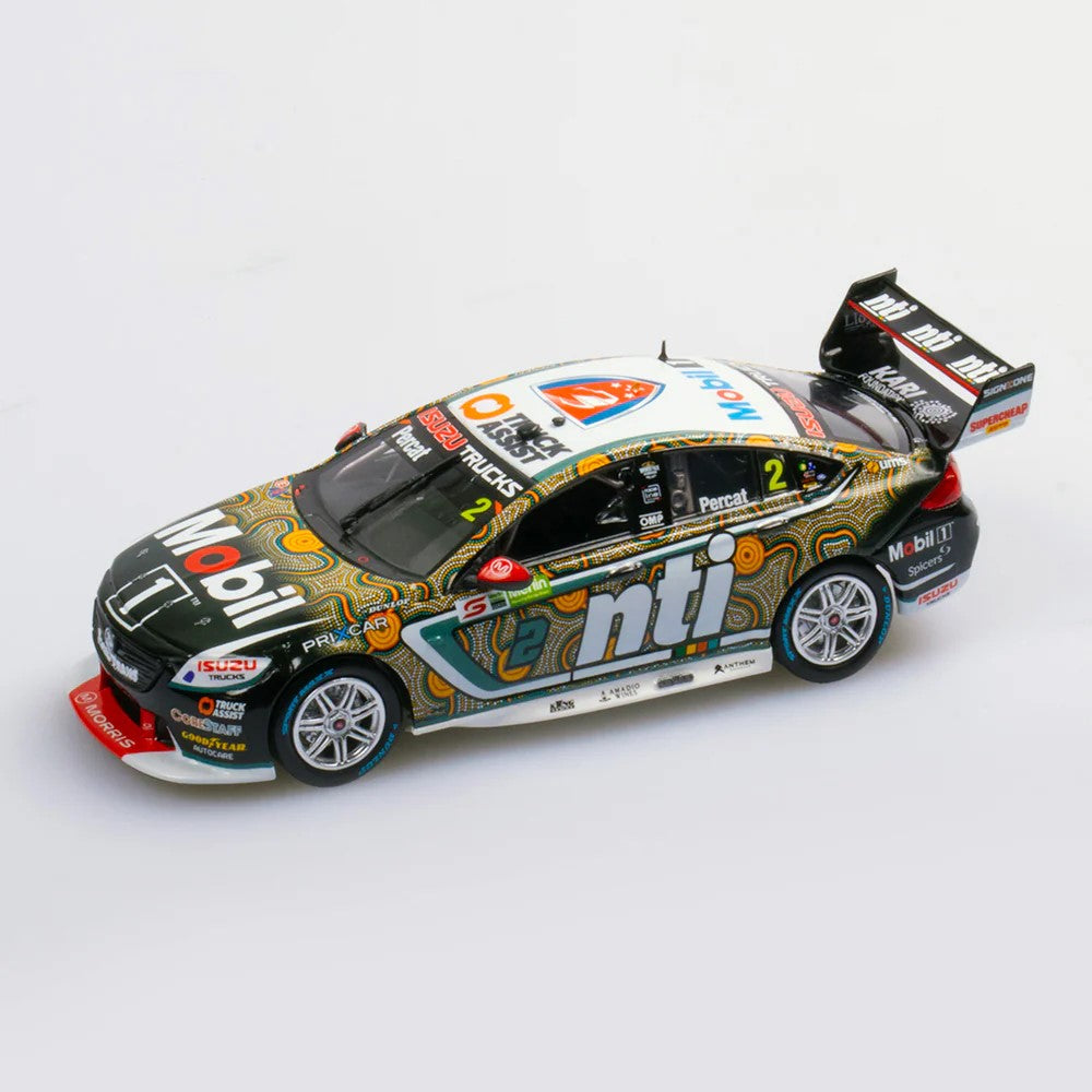 Authentic 1/43 Mobil 1 Nti Racing #2 Holden Zb Commodore - 22 Darwin Triple Crown Indigenous Round