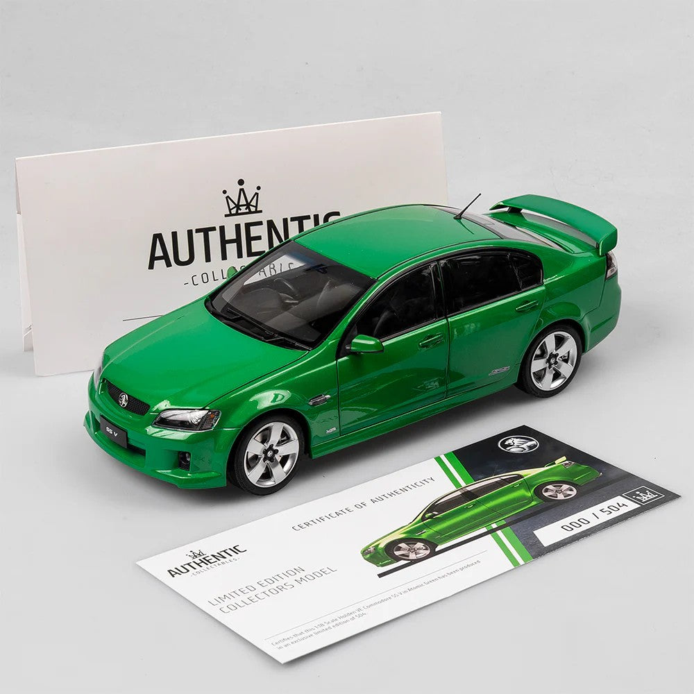 Authentic 1/18 Holden Ve Commodore Ss V - Atomic Green