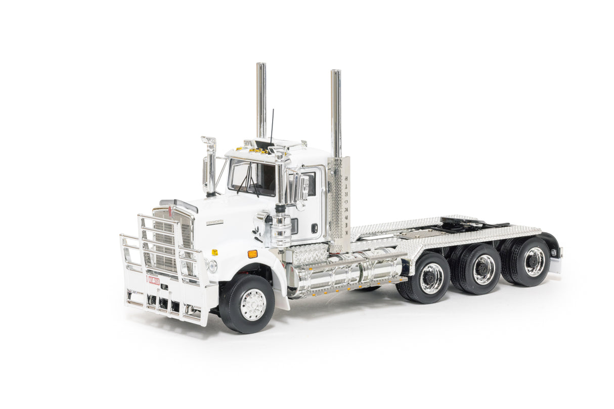 Drake Kenworth C509 Day Cab Tri Drive White/Black