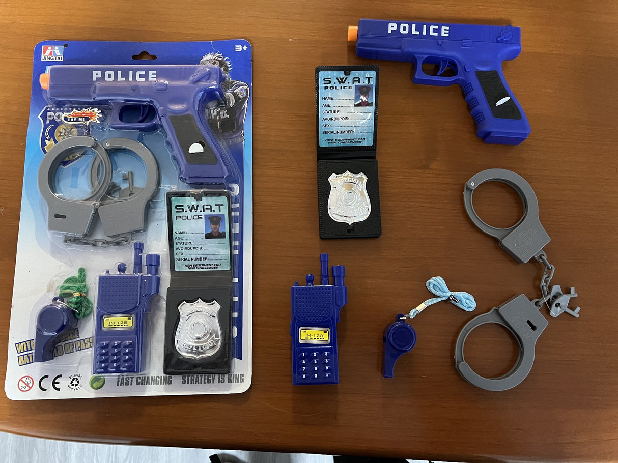 Police Swat Gun & accessories with Lights & Sounds
