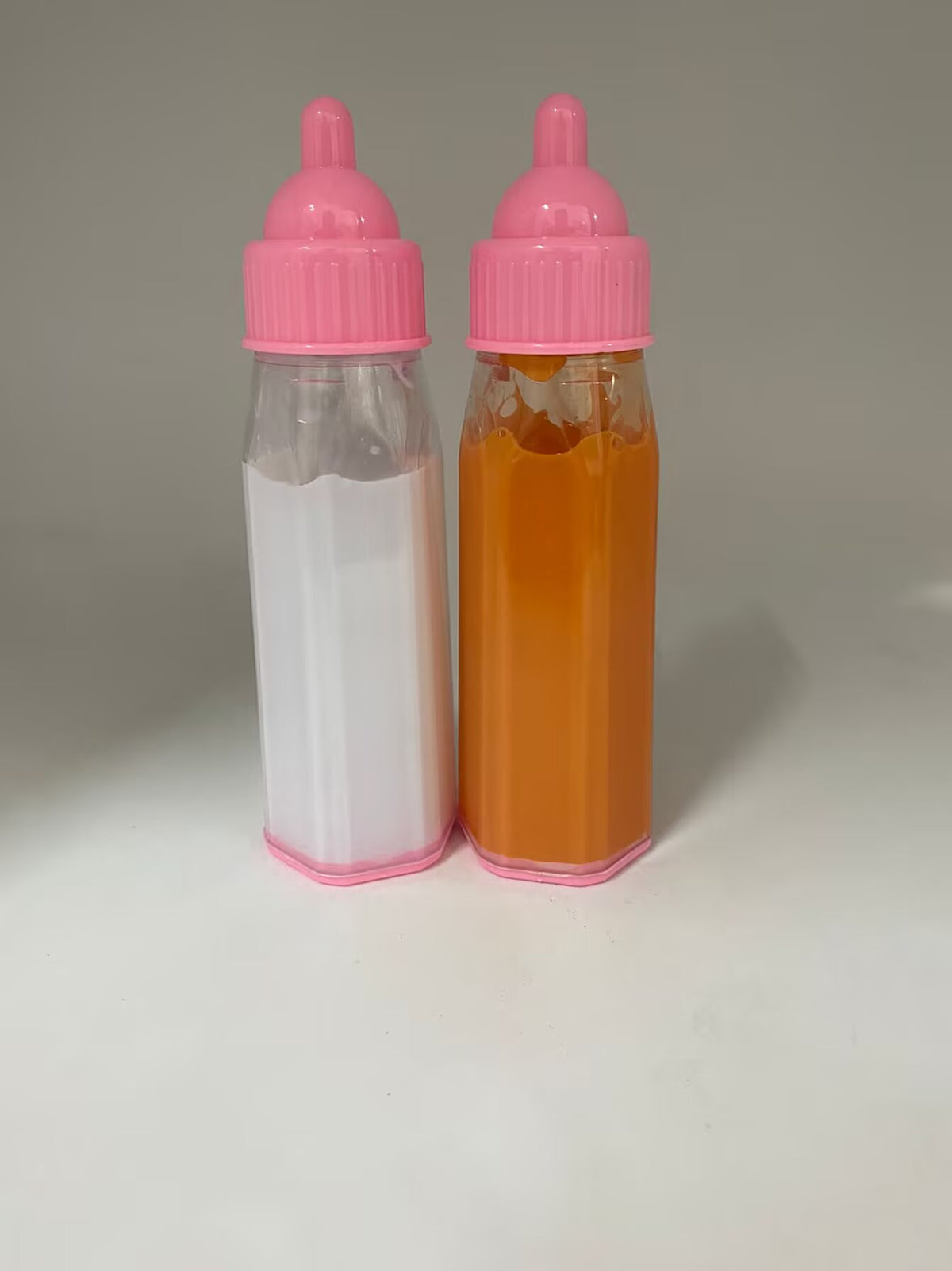 Doll Baby Drink Bottles 2pk Milk & Juice