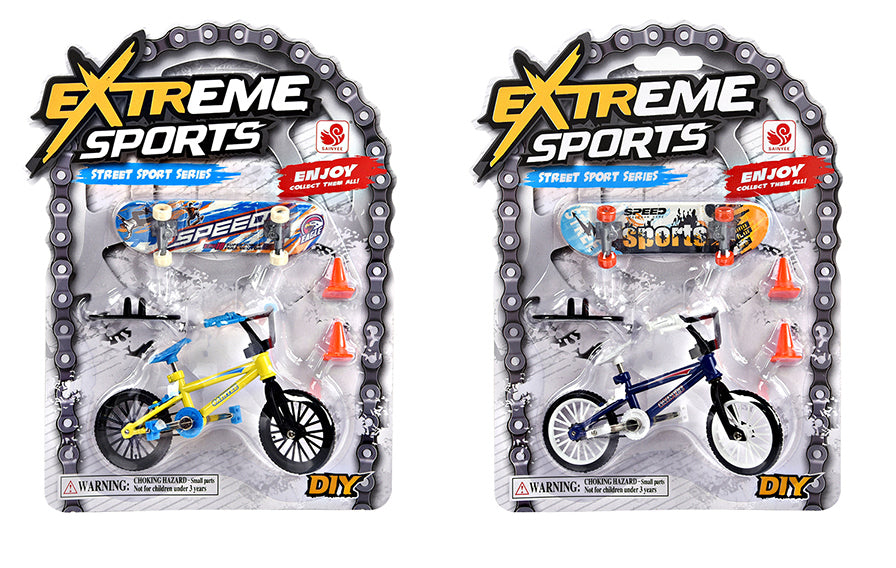 Extreme Sports Skate Board And Bmx Bike