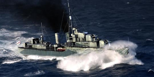 TRUMPETER 1/350 SCALE HMAS ESKIMO DESTROYER 1941