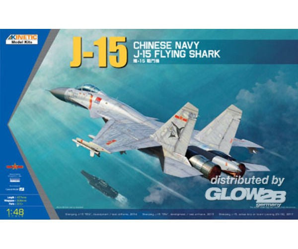 Kinetic 1/48 J-15 Chinese Navy Flying Shark