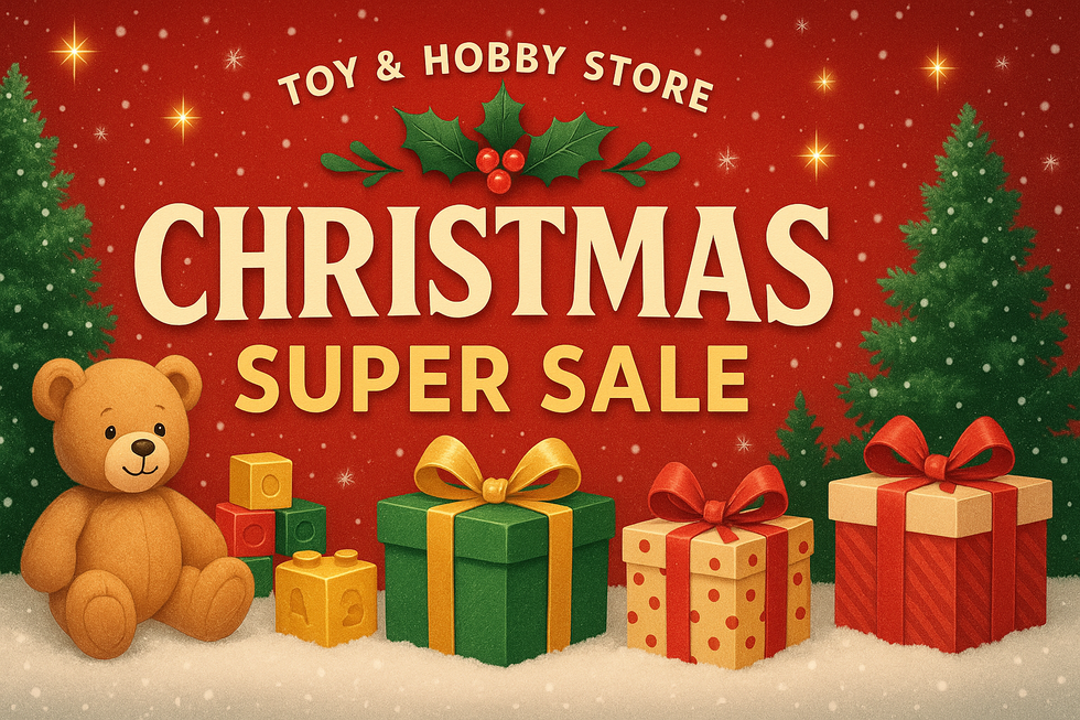 Christmas Super Sale website banner