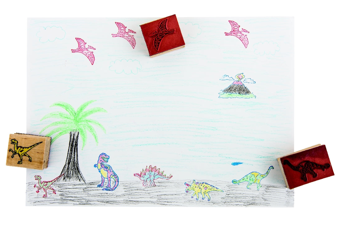 Melissa & Doug Dinosaur Stamp Set