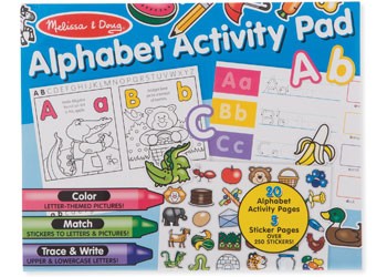 Melissa & Doug Alphabet Activity Pad