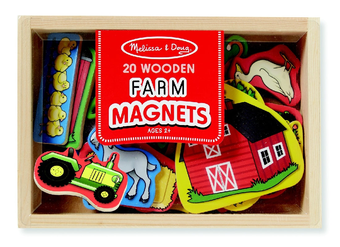 Melissa & Doug Farm Magnets - 20pc