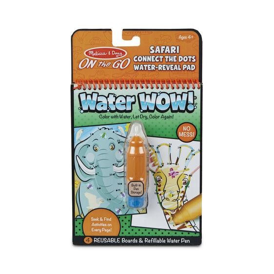 M&d - On The Go - Water Wow Safari Connect The Dots