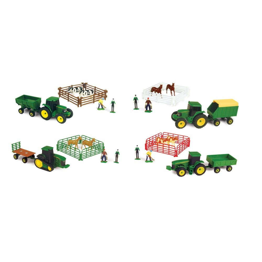 John Deere 10pc Farm Set Asst