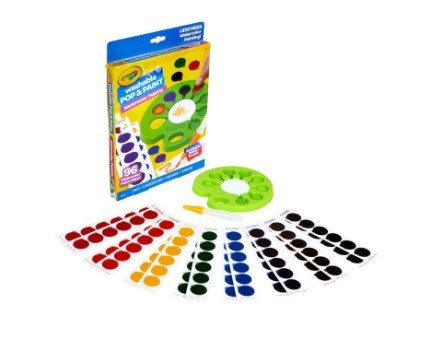 Washable Pop & Paint Water Color Palette