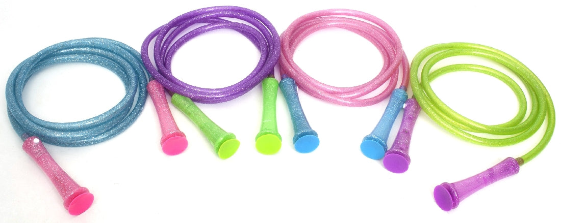 Goofy Foot Light-up Glitter 7' Jump Rope Asst