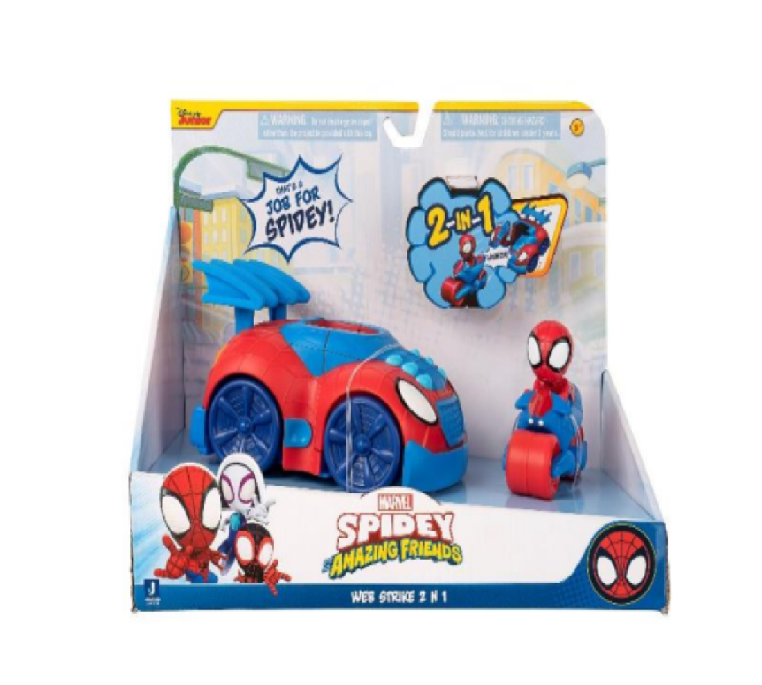 Spidey N Friends 2 In 1 Feature Vehicle