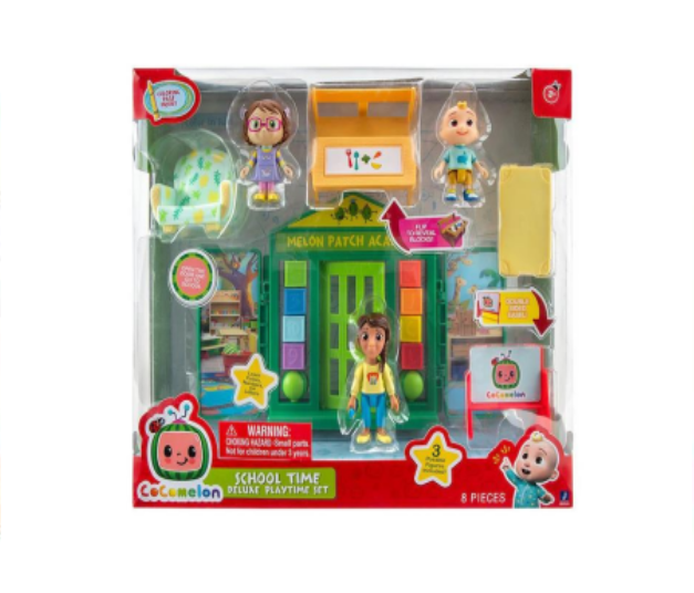 Cocomelon School Time Deluxe Playset