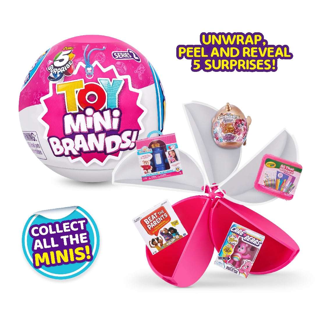 5 Surprise Toy Mini Brands Series 2