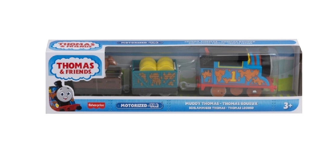 Thomas And Friends - Motorised Engines Asst - Muddy Thomas