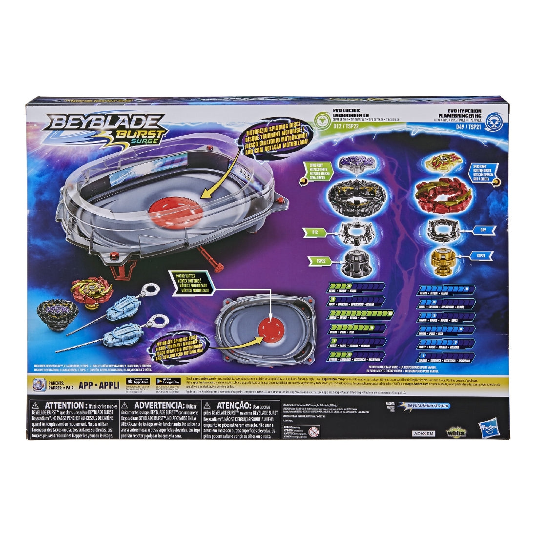 Beyblade Speed Storm Motor Strike Battle Set