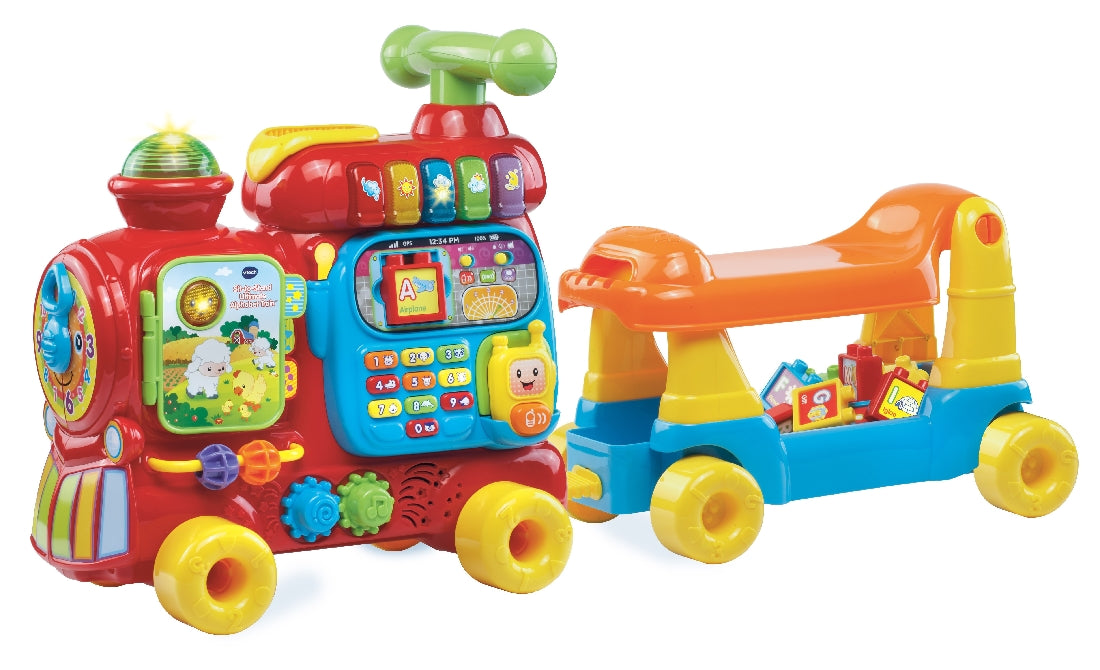 Vtech Push & Ride Alphabet Train Red