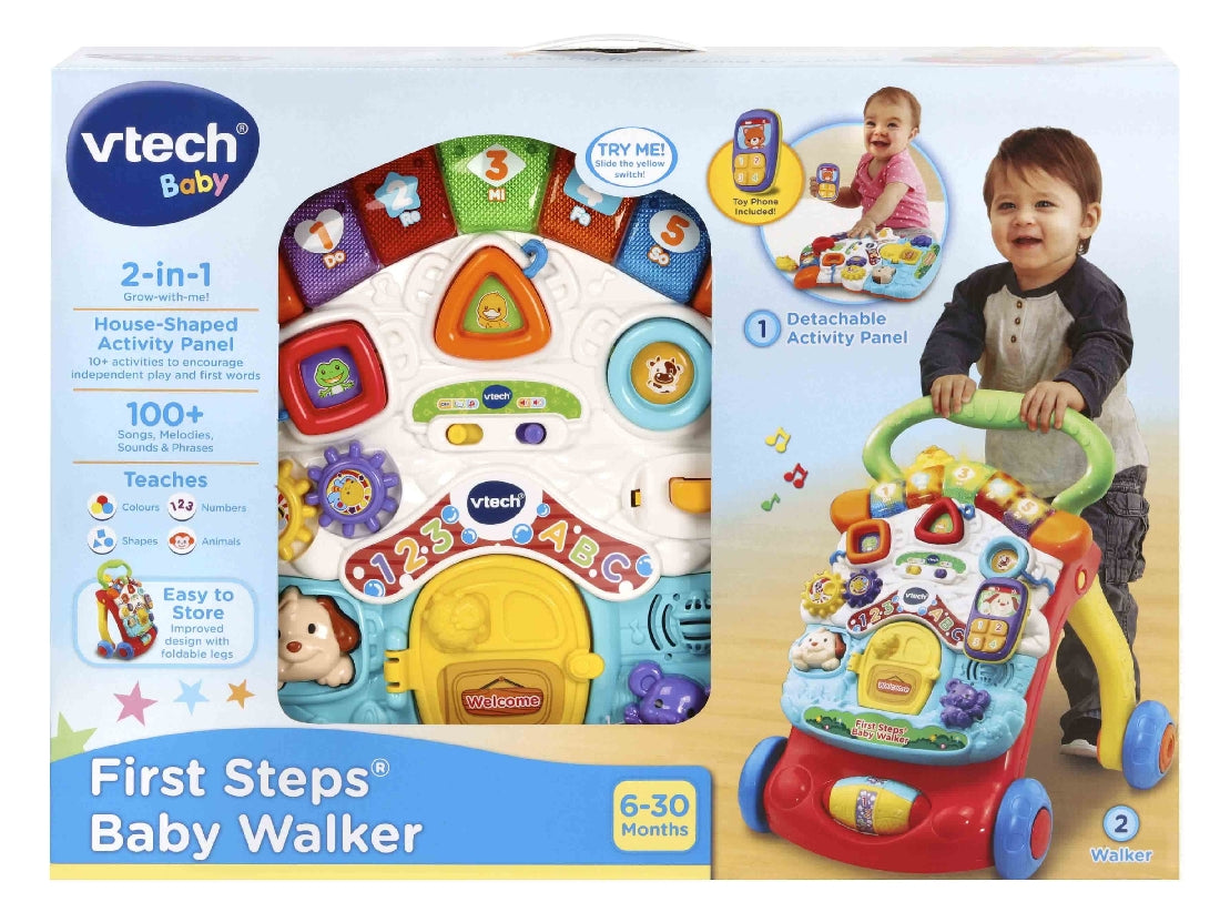 Vtech First Steps Baby Walker Red