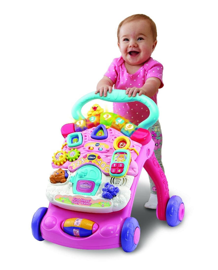 Vtech First Steps Baby Walker Pink