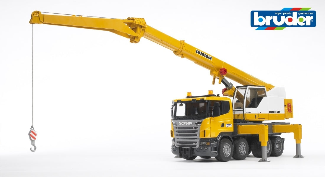 Bruder 1/16 Liebherr Crane Truck With Lights & Sounds