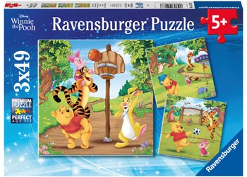 Ravensburger Winnie The Pooh Sports Day 3x49 Piece