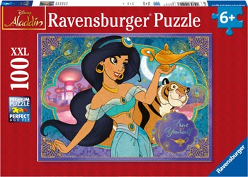 Ravensburger Aladdin Princess Jasmine Adventurous Spirit 100 Piece Xxl Puzzle