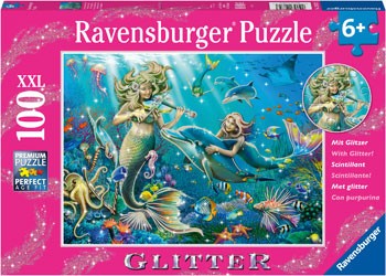 Ravensburger Underwater Beauties Glitter 100 Piece