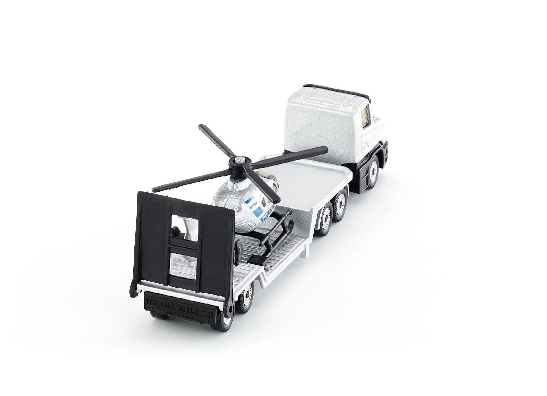 Siku - Low Loader With Helicopter