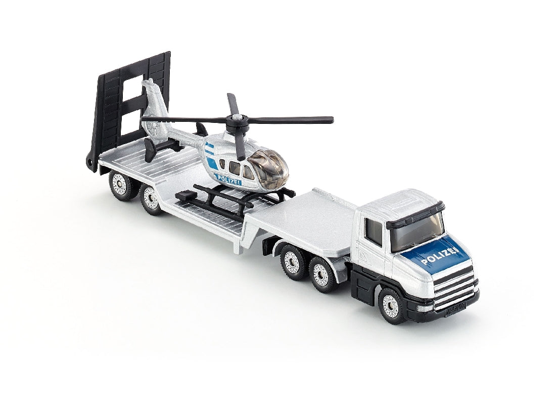 Siku - Low Loader With Helicopter