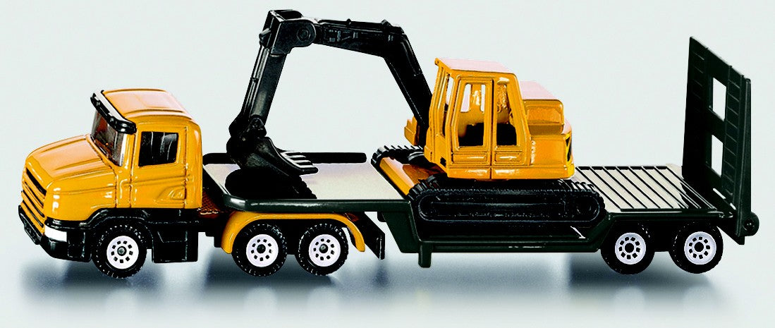 Siku - Low Loader With Excavator