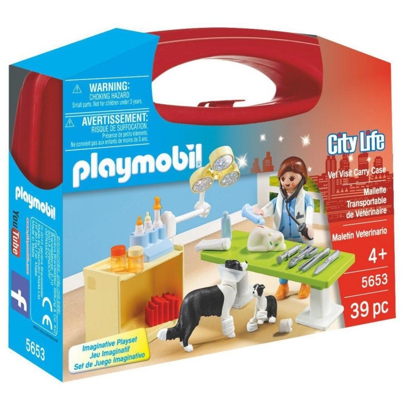 Playmobil - Vet Visit Carry Case