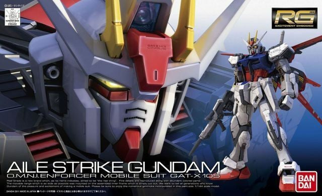 Bandai 1/144 Rg Aile Strike Gundam