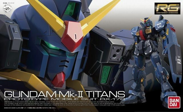 Bandai 1/144 Rg Rx-178 Gundam Mk-ii (titans)