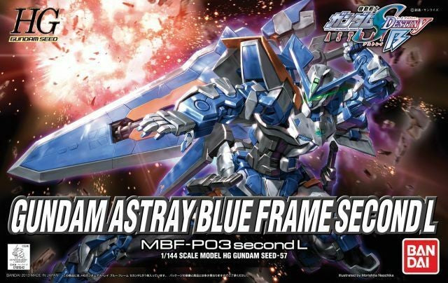 Bandai Hg 1/144 Gundam Astray Blue Frame Second