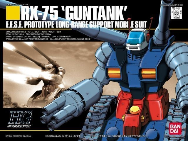 Bandai 1/144 Rx-75 Guntank