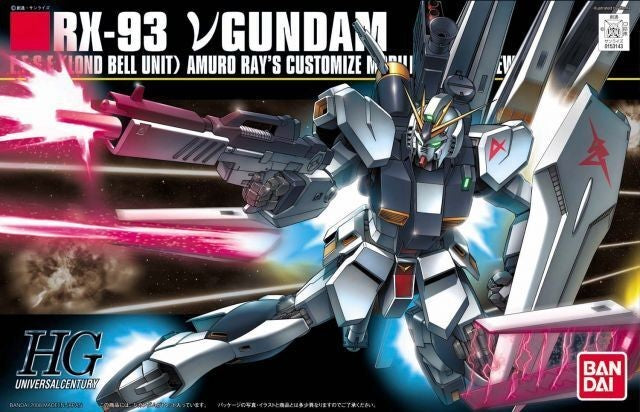 Bandai 1/144 Hguc Nu Gundam