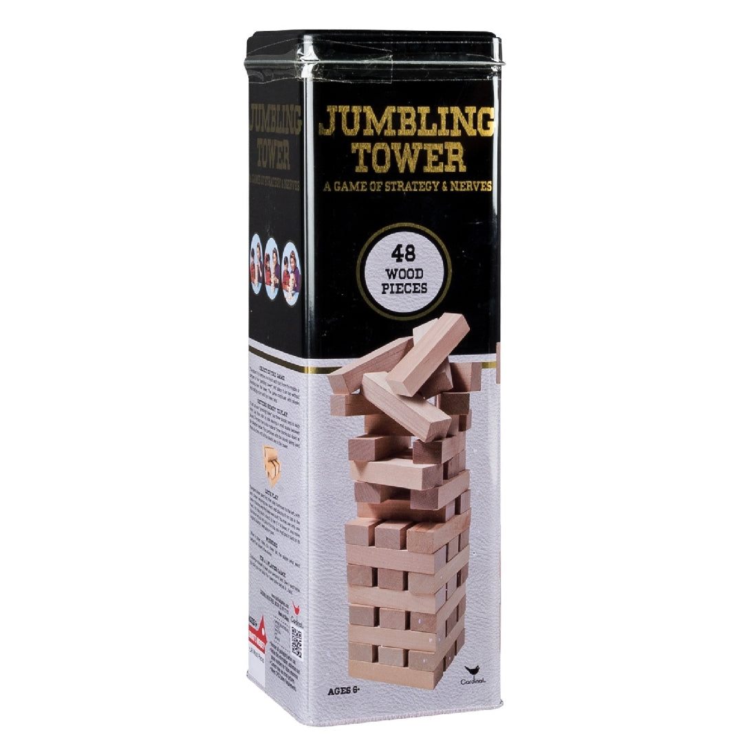 Cardinal Jumbling Tower In Tin