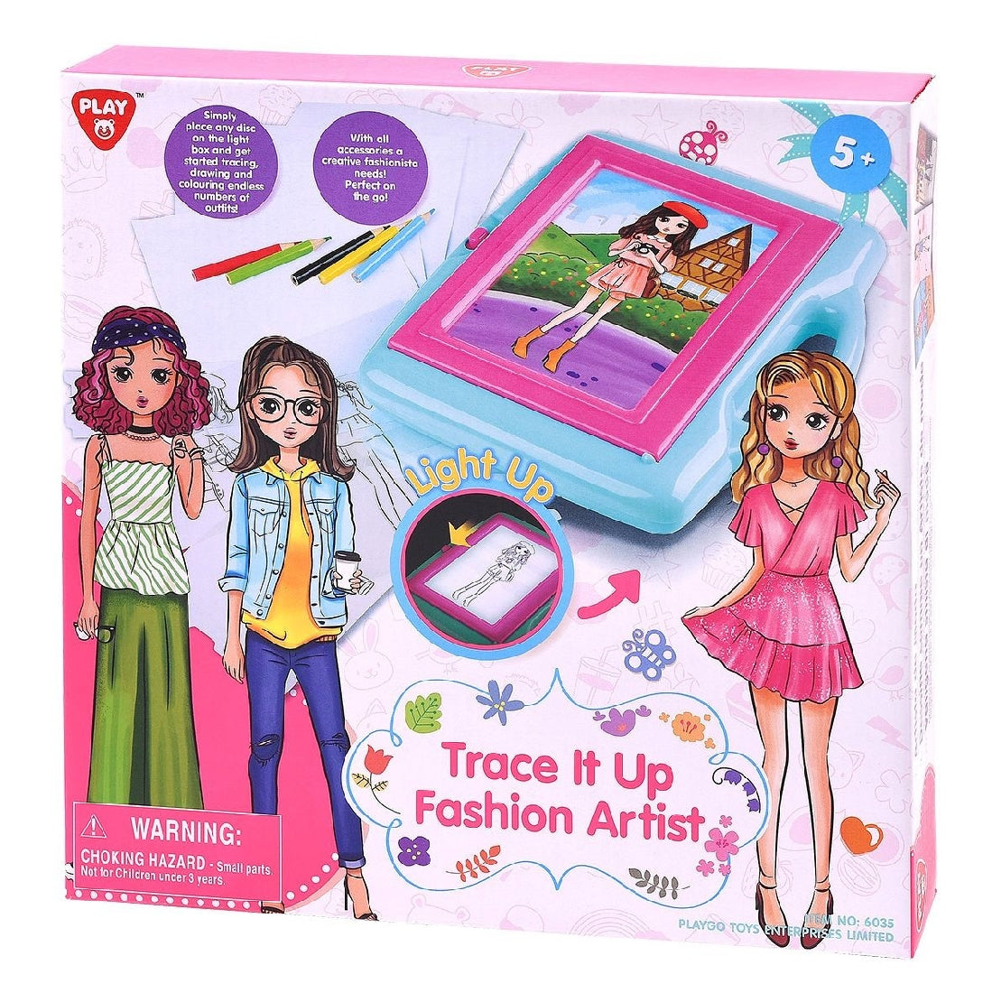 Playgo Trace It Up Fashion Art