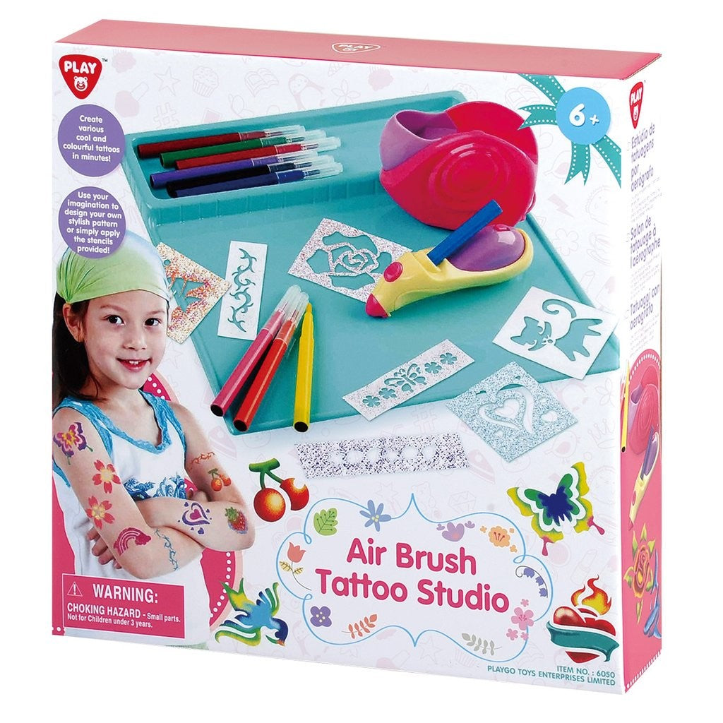 Playgo Toys Air Brush Tattoo Studio