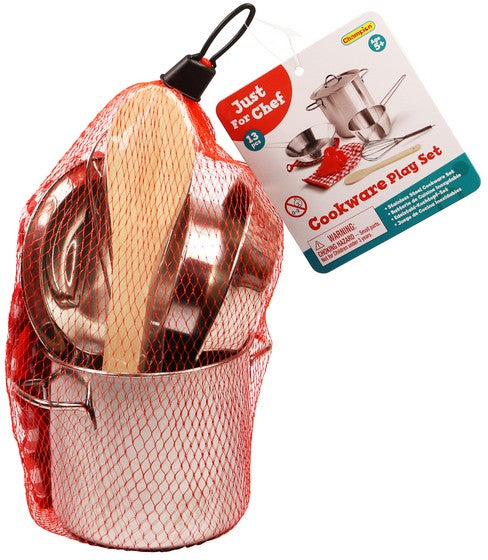 Just For Chef Cookware In Net Bag 13Pc